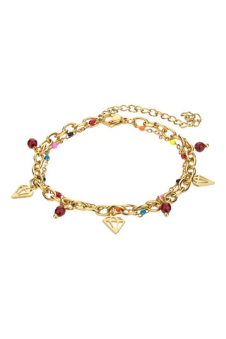 Bracelet - Doré et multicolore - Marc Malone