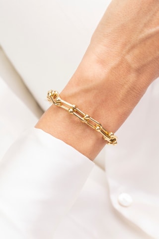 Bracelet - Plaqué or jaune - Marc Malone
