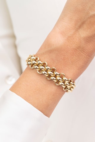 Bracelet - Plaqué or jaune - Marc Malone