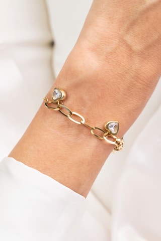 Bracelet - Plaqué or jaune - Marc Malone