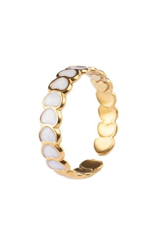 Bague - Plaqué or jaune