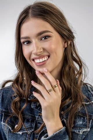 Bague - Doré - Marc Malone