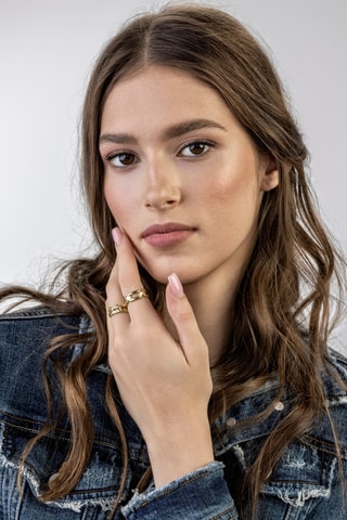 Bague - Doré - Marc Malone