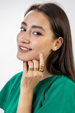 Bague - Doré - Marc Malone