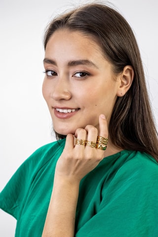 Bague - Doré - Marc Malone