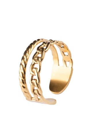 Bague - Plaqué or jaune