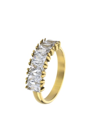 Bague - Doré et blanc - Taille 52 - Marc Malone