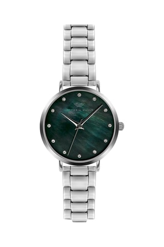 Montre à quartz en acier et nacre - Victoria Walls