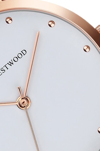 Montre à quartz en acier - Doré rose et argenté - Emily Westwood