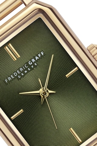 Montre à quartz en acier -  Doré - Frederic Graff