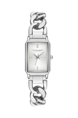 Montre à quartz en acier - Argenté - Frederic Graff