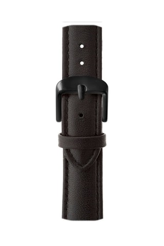 Montre à quartz en cuir - Noir et doré rose - Emily Westwood
