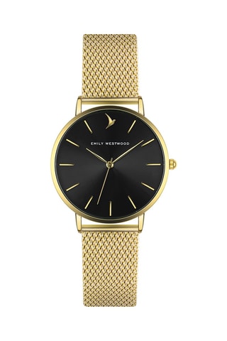 Montre à quartz en acier - Doré - Emily Westwood