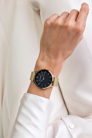 Montre à quartz en acier - Doré - Emily Westwood