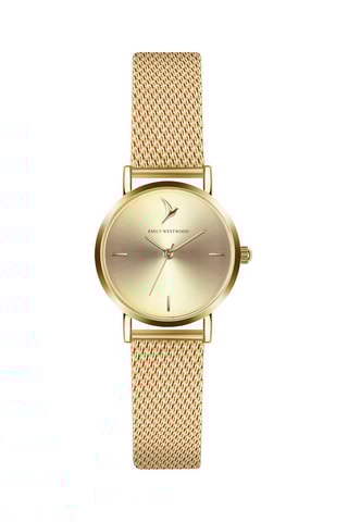 Montre à quartz en acier - Doré - Emily Westwood