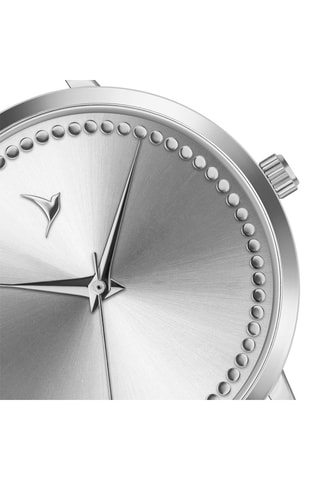 Montre à quartz en acier - 
Argenté - Emily Westwood