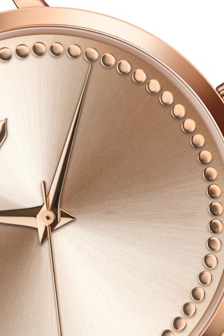 Montre à quartz en acier - Doré rose - Emily Westwood