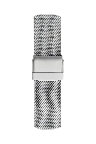 Montre à quartz en acier - Argenté et noir - Emily Westwood