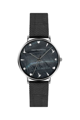 Montre à quartz en acier et nacre - Emily Westwood