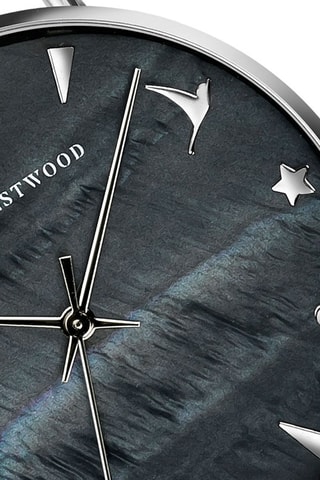Montre à quartz en acier et nacre - Emily Westwood