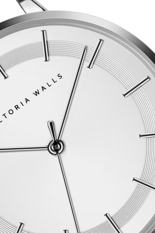 Montre à quartz en acier - Argenté