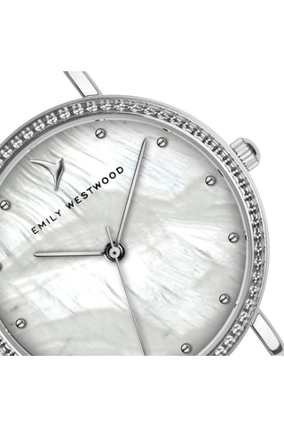 Montre à quartz en acier - Argenté