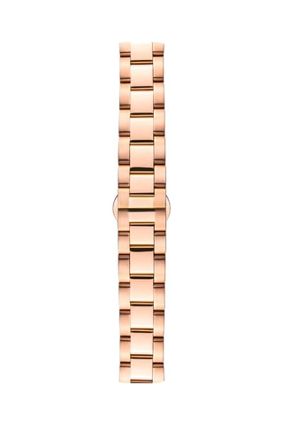 Montre à quartz en acier inoxydable - Doré rose et blanc - Victoria Walls