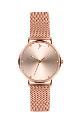 Montre à quartz en acier - Doré rose - Emily Westwood