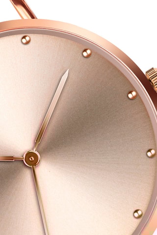 Montre à quartz en acier - Doré rose - Emily Westwood
