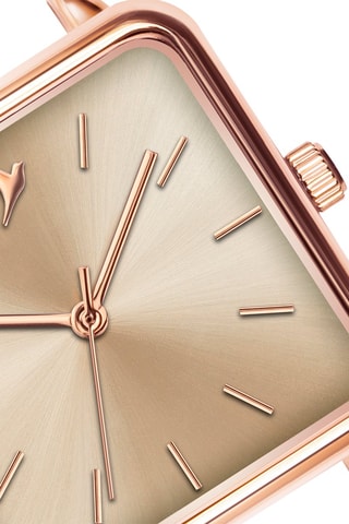 Montre à quartz en acier - Doré rose et doré rose - Emily Westwood