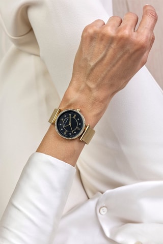 Montre à quartz en acier - Doré - Victoria Walls