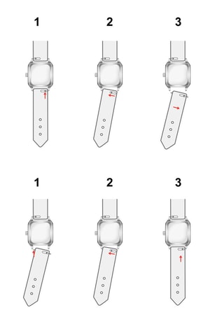 Montre à quartz en acier - Argenté et doré rose 