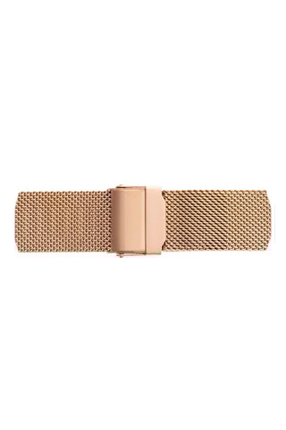 Montre à quartz en acier  - Doré rose et blanc - Paul McNeal