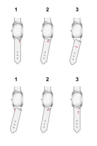 Montre à quartz en acier et diamant - Argenté