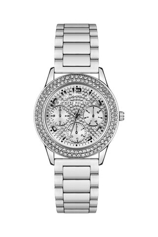 Montre à quartz en acier - Argenté
