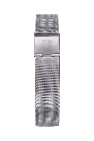 Montre à quartz en acier - Argenté