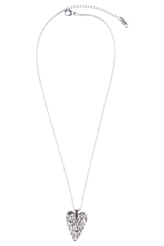 Collier - Plaqué or blanc