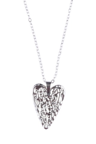 Collier - Plaqué or blanc