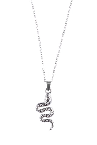 Collier - Plaqué or blanc