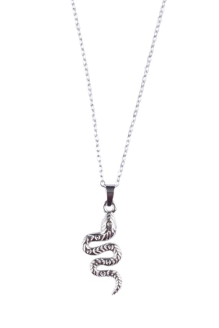 Collier - Plaqué or blanc