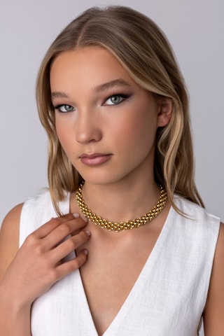 Collier - Plaqué or jaune - Marc Malone