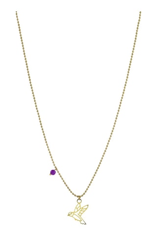 Collier - Doré et violet - Emily Westwood