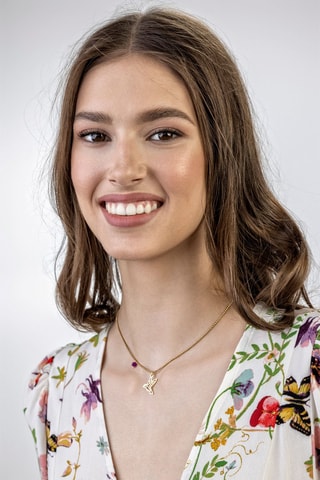 Collier - Doré et violet - Emily Westwood