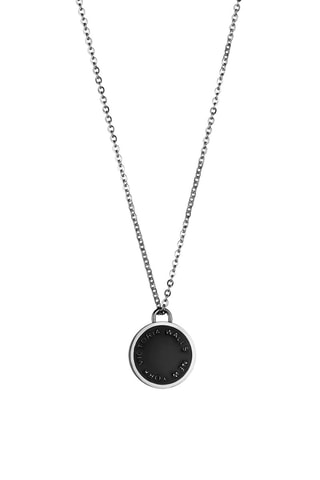 Collier - Argenté et noir - Victoria Walls