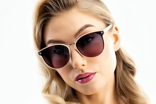 Lunettes de soleil polarisées femme Alaina - UV400 - Rose clair - Emily Westwood