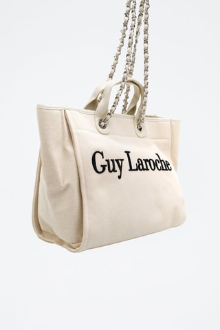 Sac à main en cuir - Beige