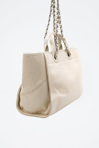 Sac à main en cuir - Beige