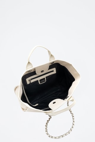 Sac à main en cuir - Beige