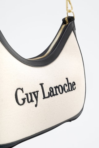 Sac porté épaule en cuir - Noir