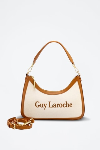Sac porté épaule en cuir - Camel